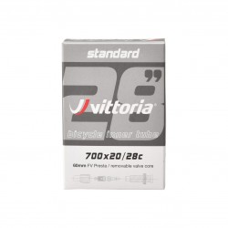 Vittoria Standard 700x20/28c Válvula 60 mm cámara - Envío 24h