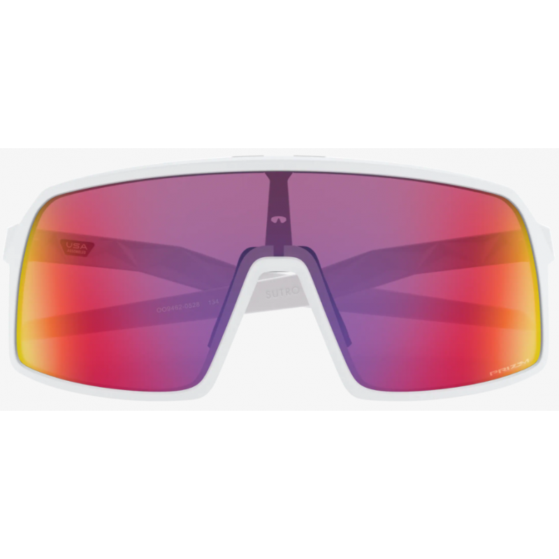 Oakley Sutro S Matte White lentille Prizm Road OO9462-0528 - Expédition 24h