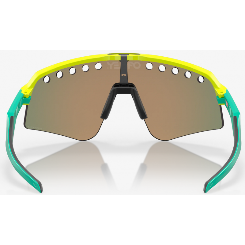 Oakley Sutro Lite Sweep Tennis Ball Jaune lentille Prizm Ruby OO9465-0639