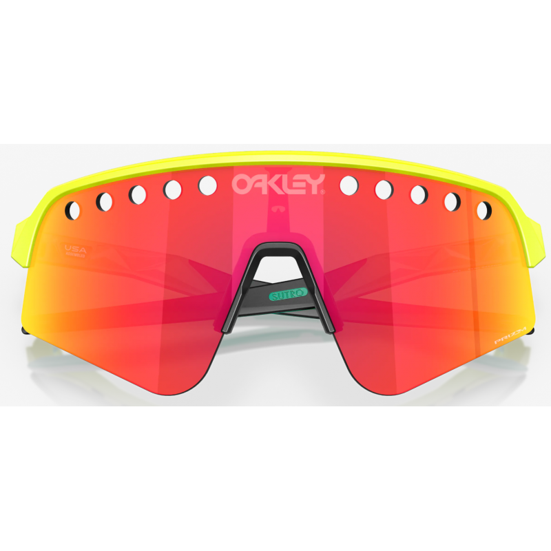 Oakley Sutro Lite Sweep Tennis Ball Yellow lente Prizm Ruby OO9465-0639