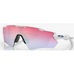 Oakley Radar EV Path Polished White lentille Prizm Snow Sapphire