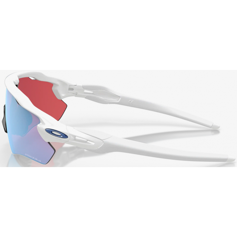 Oakley Radar EV Path Polished White lentille Prizm Snow Sapphire