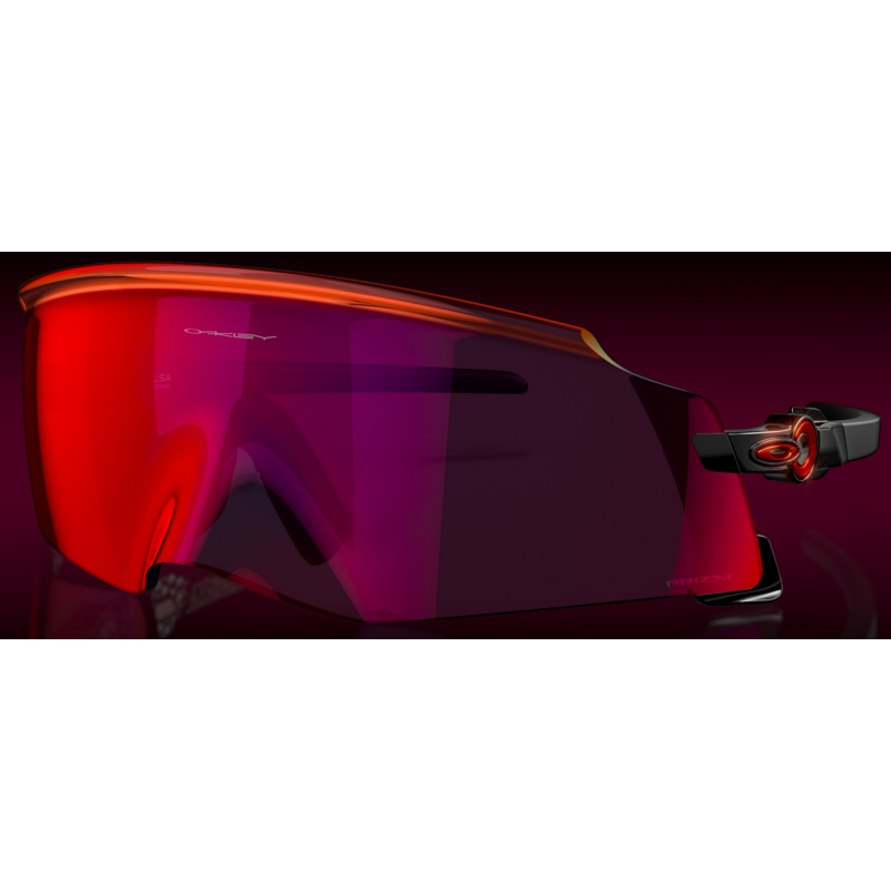 Oakley Kato Polished Black lentille Prizm Road OO9455M-0449 - Expédition 24h