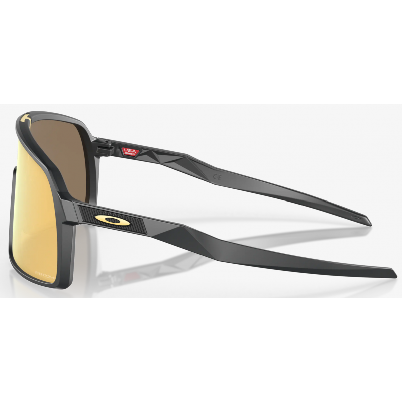 Oakley Sutro Matte Carbon lentille Prizm 24k OO9406-0537 - Expéditions 24h