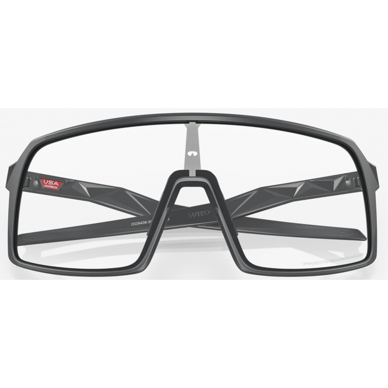 Oakley Sutro Matte Carbon lentille Clear photochromique OO9406-9837