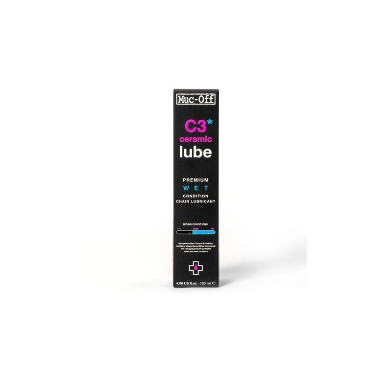 Muc-Off C3 Premium Cerámico Clima Húmedo 120ml - Envío 24h