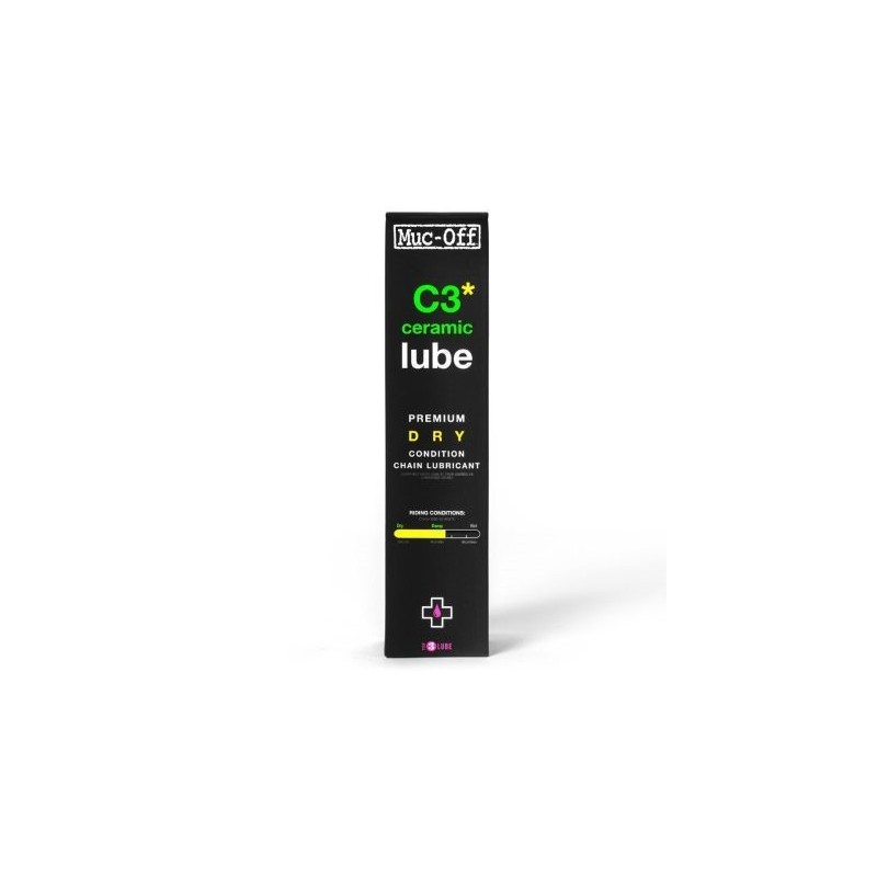 Muc-Off C3 Premium Cerámico Clima Seco 120ml - Envío 24h