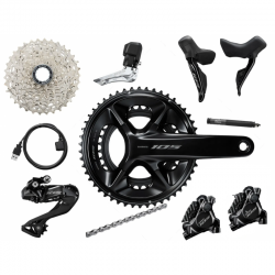 Shimano 105 R7100 Di2 Disc 11-34 groupe complet - Expédition 24h