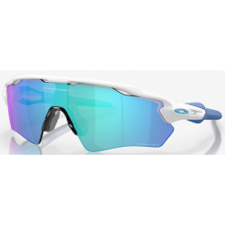Oakley Radar EV XS Path Matte White lentille prizm saphir OJ9001-2631