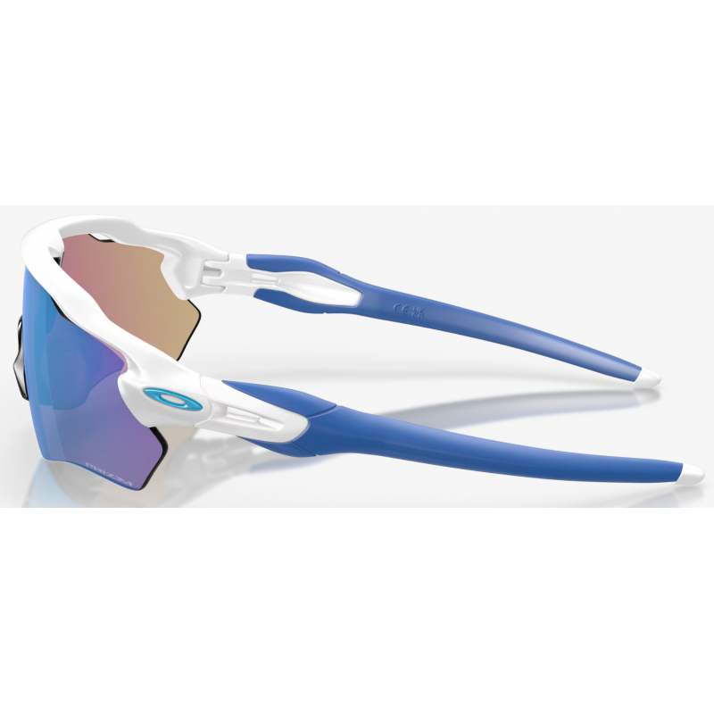 Oakley Radar EV XS Path Matte White lentille prizm saphir OJ9001-2631