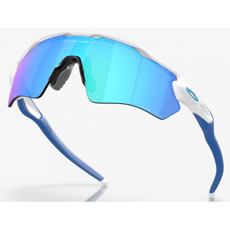 Oakley Radar EV XS Path Matte White lentille prizm saphir OJ9001-2631