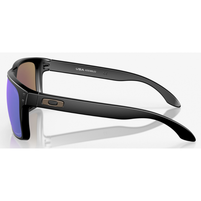 Oakley Holbrook XL Matte Black lentille Prizm Sapphire Polarisée