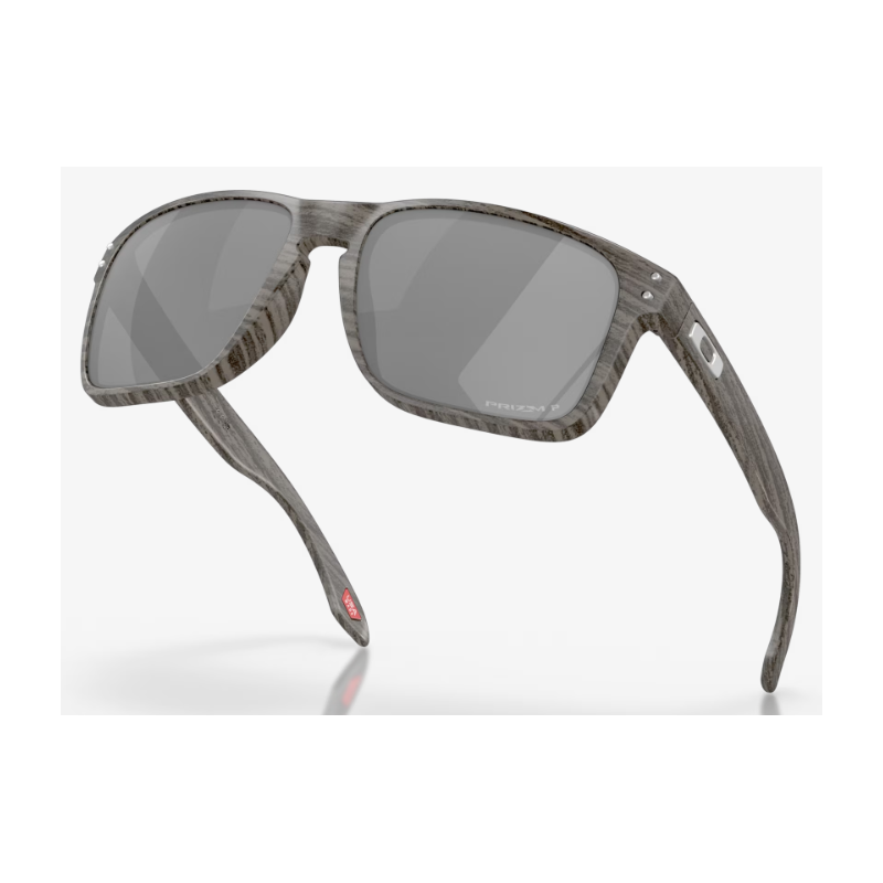 Oakley Holbrook XL Woodgrain lentille Prizm Black Polarisée OO9417-3459