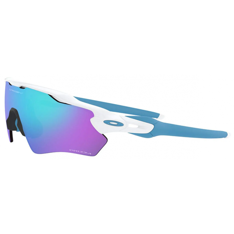 Oakley Radar EV XS Path Polished White lentille Prizm Sapphire