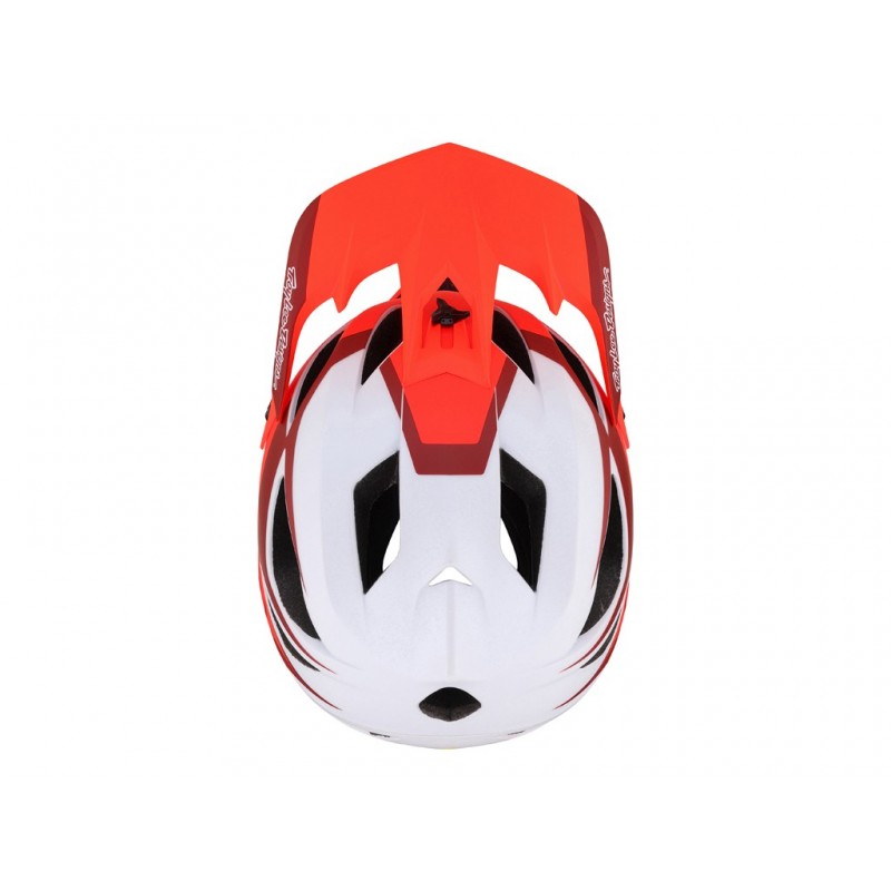 Troy Lee Designs Stage Mips rouge/blanc - Expédition 24h - Meilleurs prix