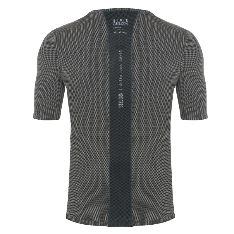 Gobik Cell Skin Greyblack hombre camiseta interior manga corta