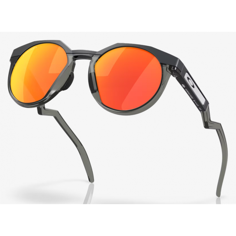Oakley Hstn Matte Carbon lentille Prizm Ruby OO9242-0252 - Expédition 24h