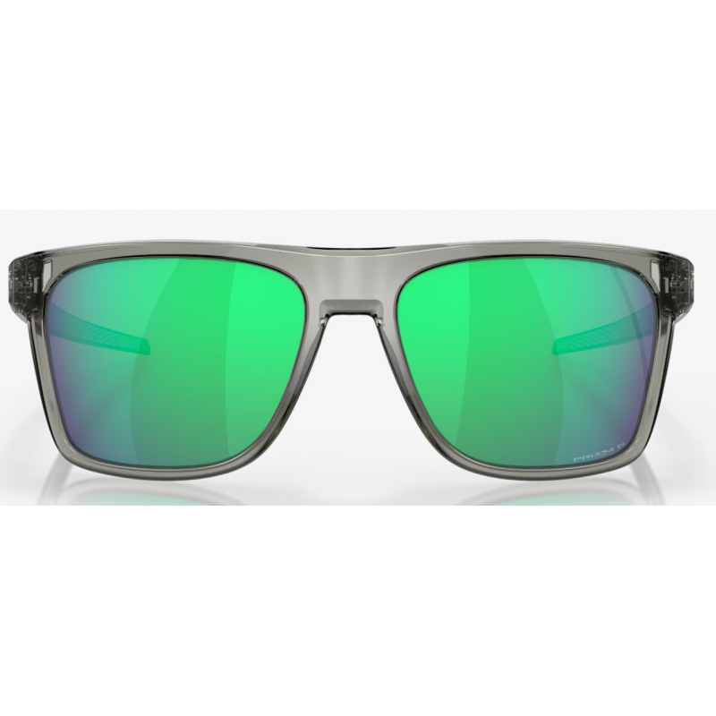 Oakley Leffingwell Gris Encre lentille Prizm Jade Polarisée OO9100-1057