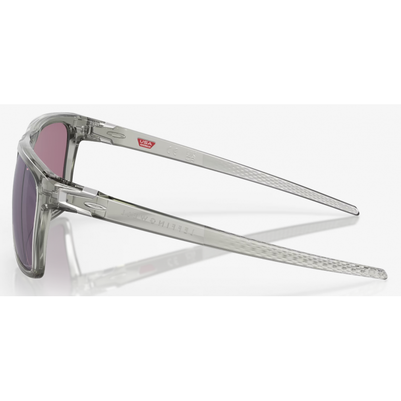 Oakley Leffingwell Gris Encre lentille Prizm Jade Polarisée OO9100-1057