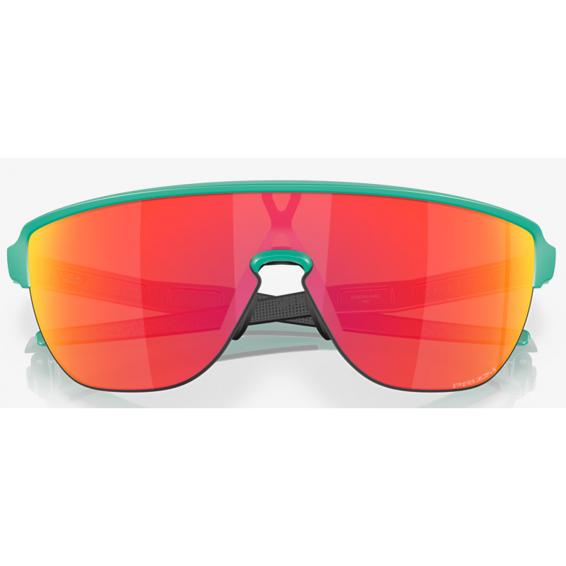 Oakley Corridor Matte Celeste lentille Prizm Ruby OO9248-0442 - Expédition 24h