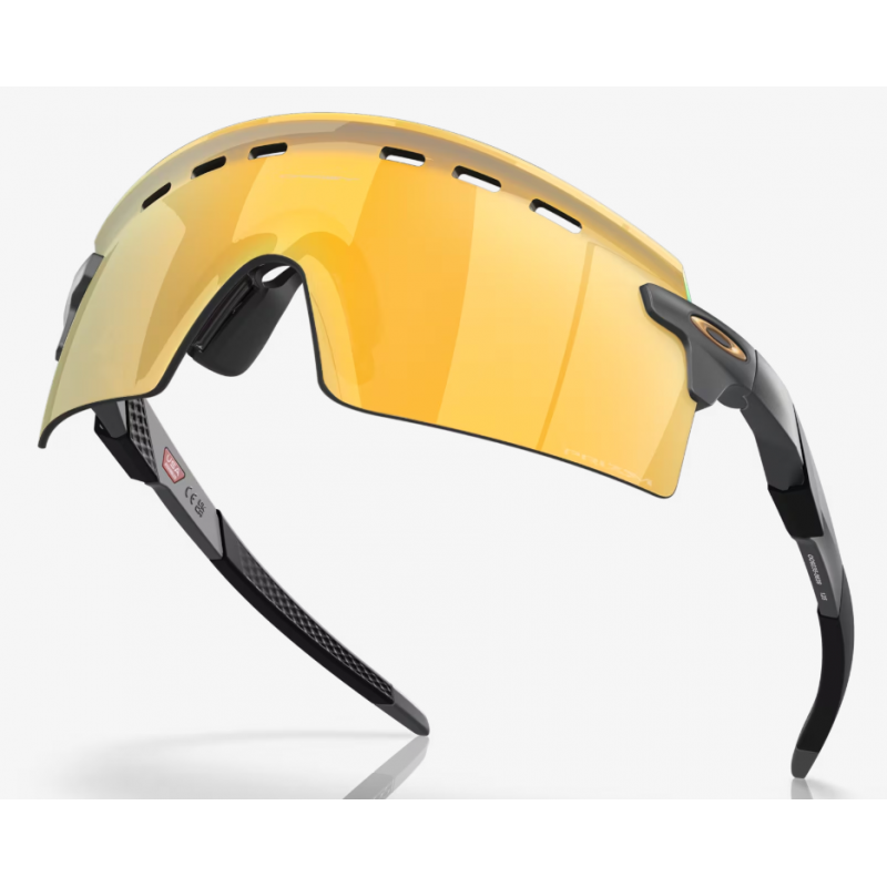 Oakley Encoder Strike Vented Matte Carbon lentille Prizm 24k OO9235-0639