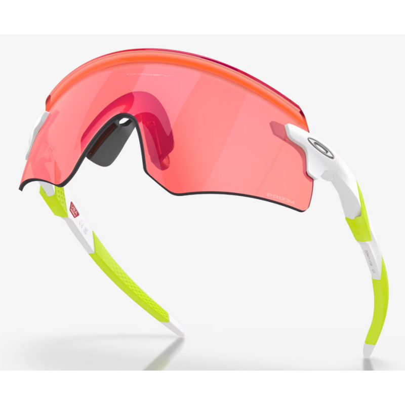 Oakley Encoder Matte White lentille Prizm Field OO9471-1736 - Expédition 24h