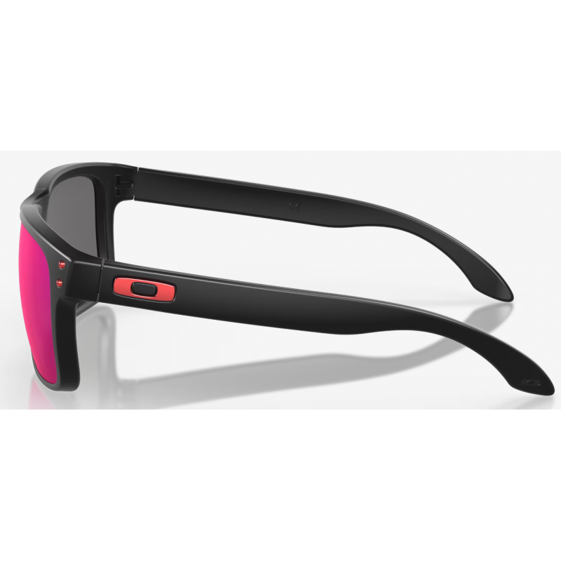 Oakley Holbrook Matte Black lentille Prizm Positive Red Iridium OO9102-36