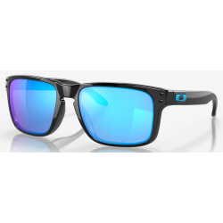 Oakley Holbrook Polished Black lentille Prizm Sapphire OO9102-F555
