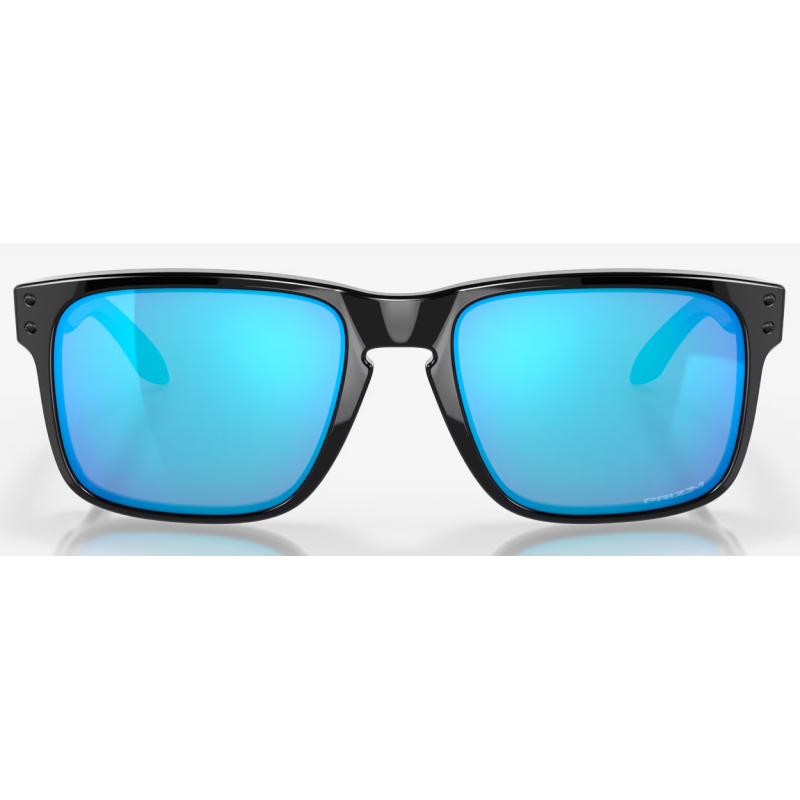Oakley Holbrook Polished Black lentille Prizm Sapphire OO9102-F555