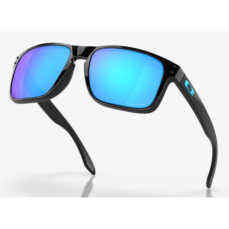 Oakley Holbrook Polished Black lentille Prizm Sapphire OO9102-F555