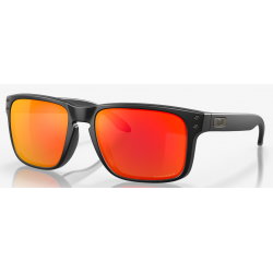 Oakley Holbrook Matte Black lentille Prizm Ruby OO9102-E255 - Expédition 24h