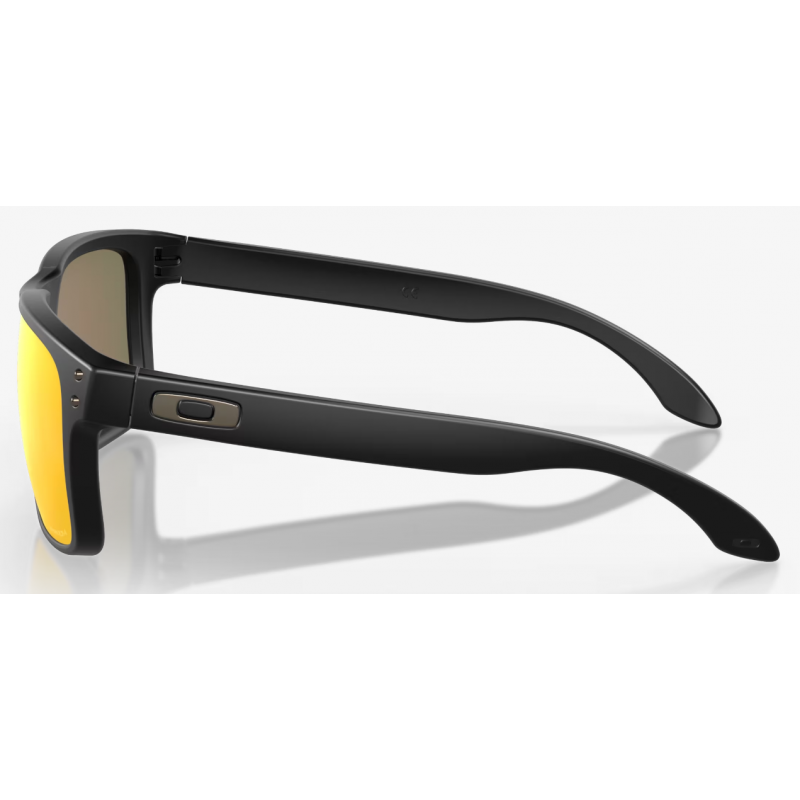 Oakley Holbrook Matte Black lentille Prizm Ruby OO9102-E255 - Expédition 24h