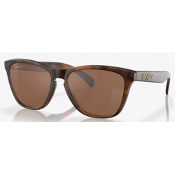 Oakley Frogskins Matte Brown Tortoise lentille Prizm Tungsten OO9013-C555