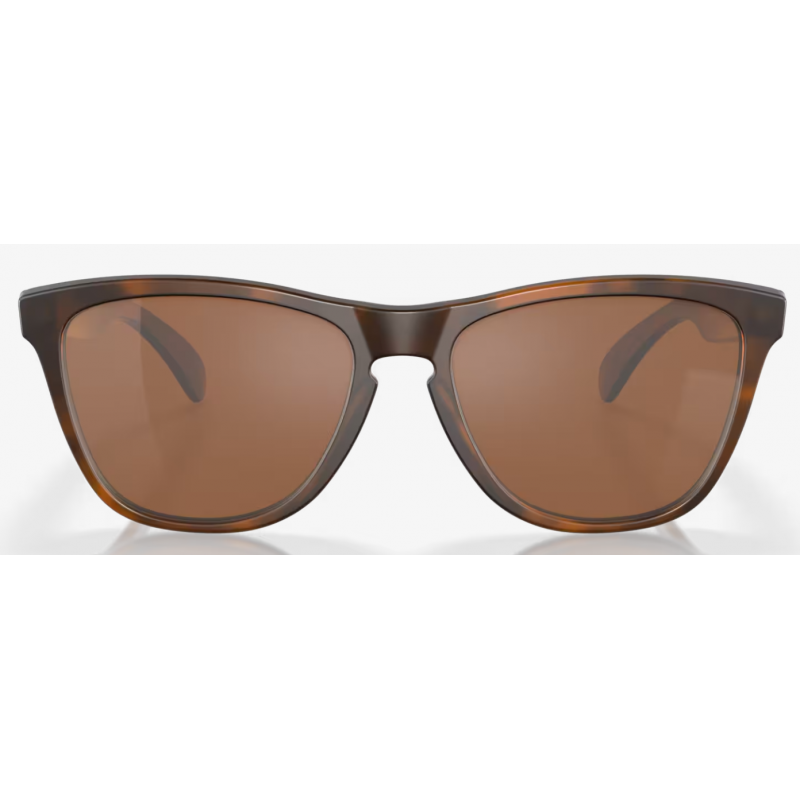Oakley Frogskins Matte Brown Tortoise lentille Prizm Tungsten OO9013-C555