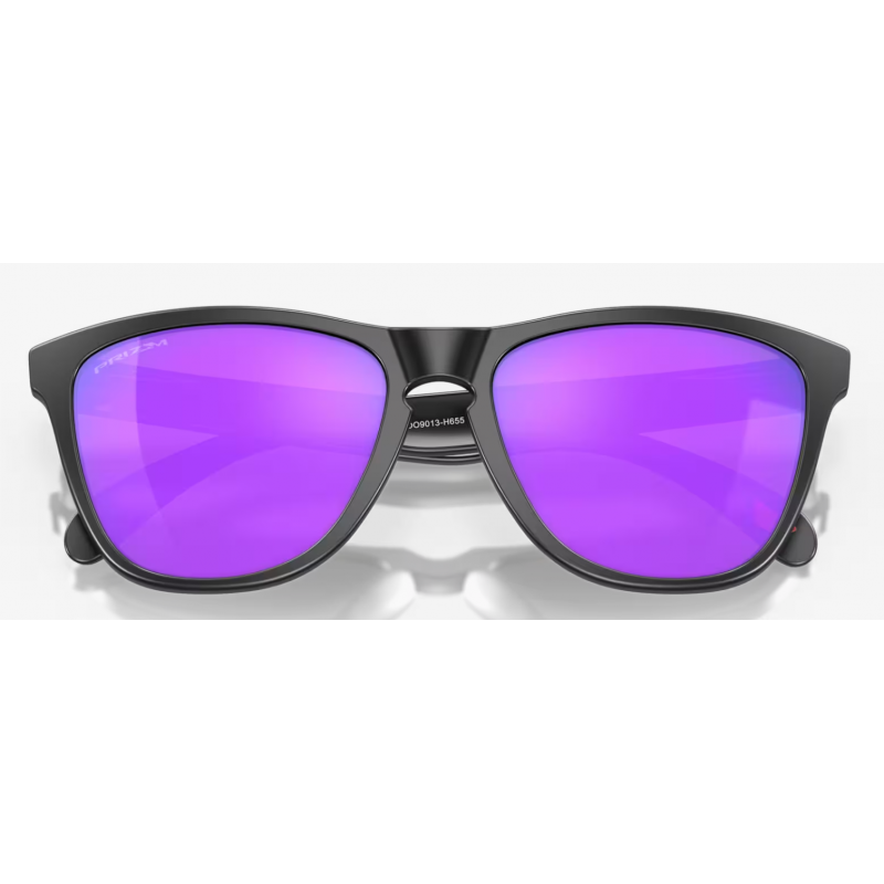 Oakley Frogskins Matte Black lente Prizm Violet OO9013-H655 - Envío 24h