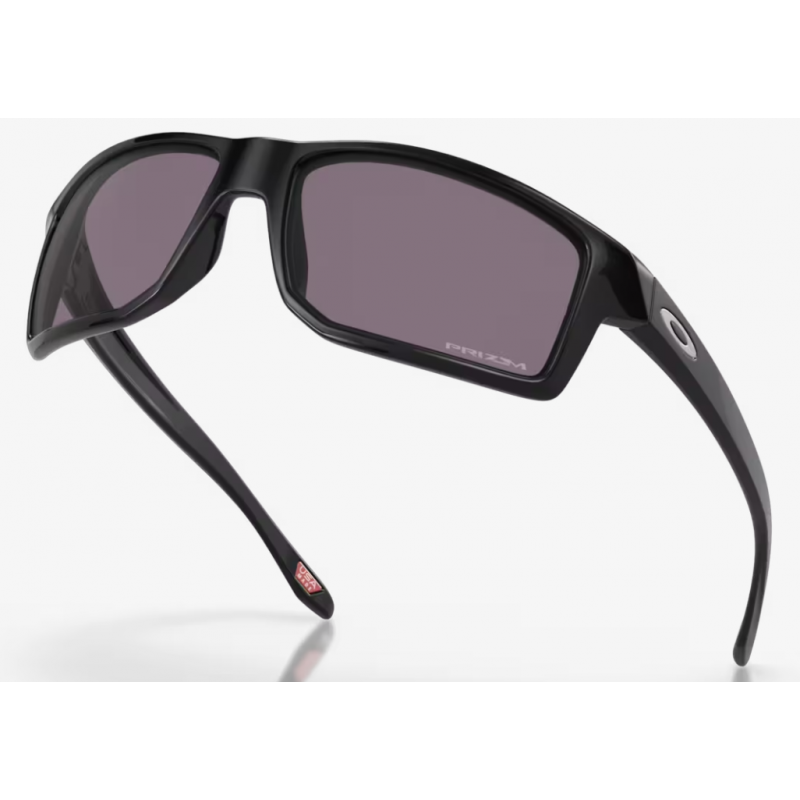 Oakley Gibston Polished Black lentille Prizm Grey OO9449-0160 - Expédition 24h