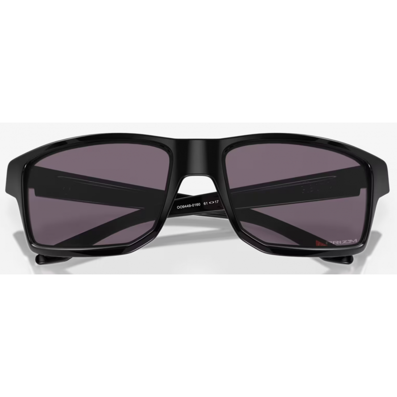 Oakley Gibston Polished Black lentille Prizm Grey OO9449-0160 - Expédition 24h