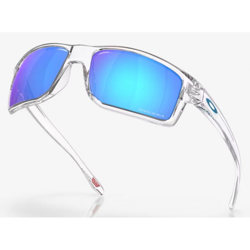 Oakley Gibston Polished Clear lentille Prizm Sapphire OO9449-0460