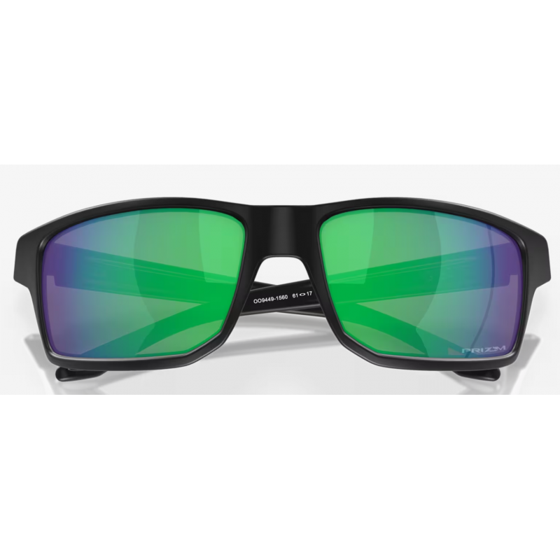 Oakley Gibston Matte Black lentille Prizm Jade OO9449-1560 - Expédition 24h