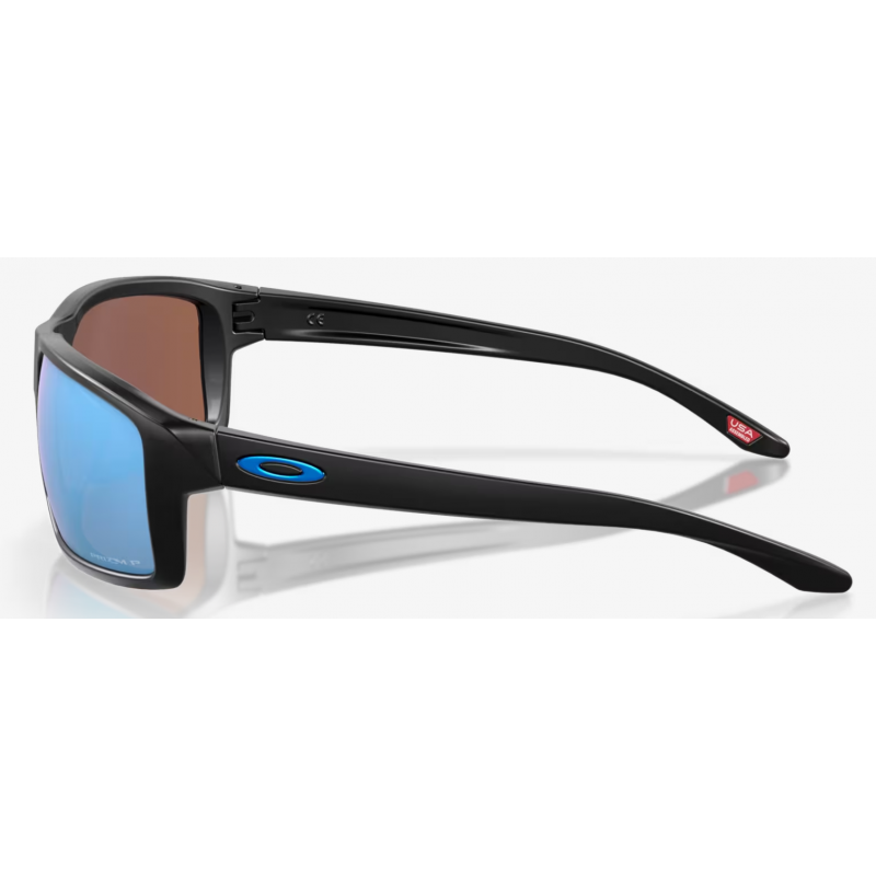 Oakley Gibston Matte Black lentille Prizm Deep Water Polarisée 944916