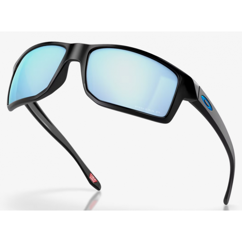 Oakley Gibston Matte Black lentille Prizm Deep Water Polarisée 944916