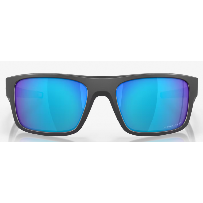 Oakley Drop Point Matte Gris Foncé lentille Prizm Saphir Polarisée 936706