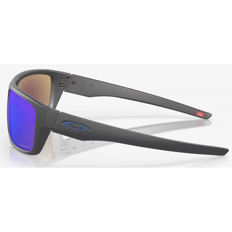 Oakley Drop Point Matte Gris Foncé lentille Prizm Saphir Polarisée 936706
