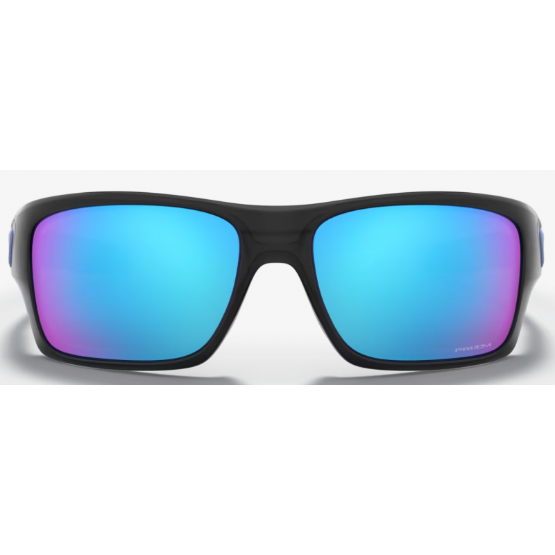 Oakley Turbine Black Ink lentille Prizm Sapphire OO9263-5663 - Expédition 24h