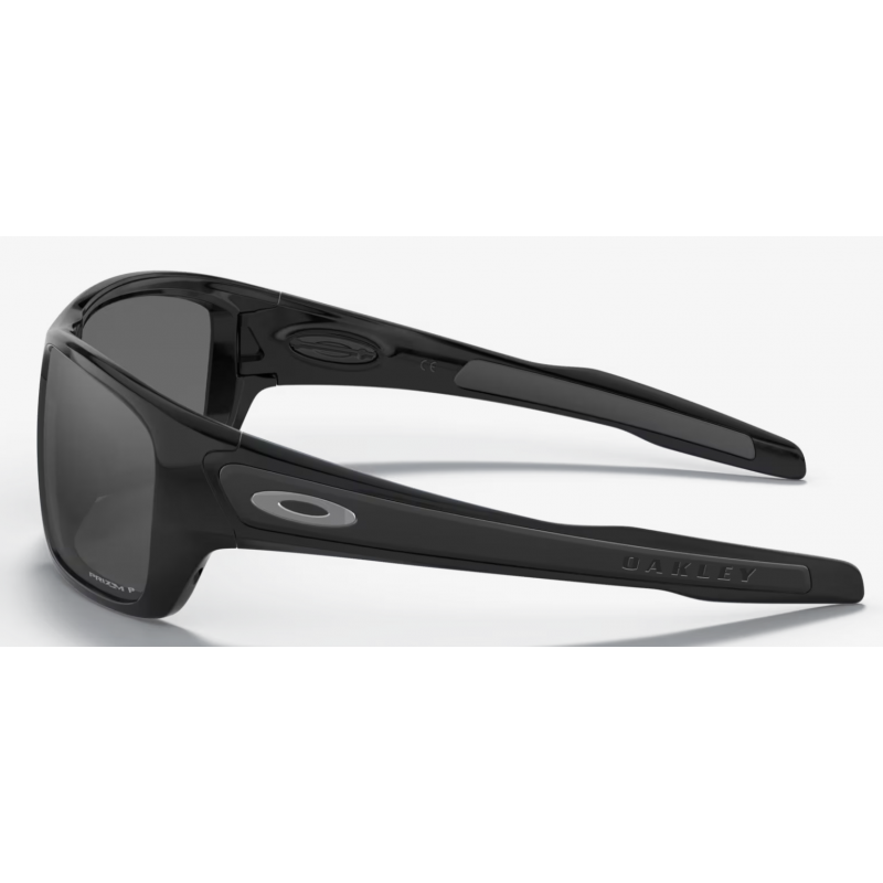 Oakley Turbine Polished Black lente Prizm Black Polarized OO9263-4163