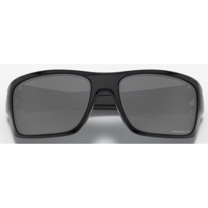 Oakley Turbine Polished Black lentille Prizm Black Polaroid OO9263-4163