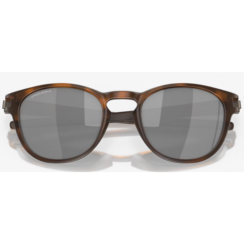 Oakley Latch Matte Brown Tortoise lente Prizm Black OO9265-2253