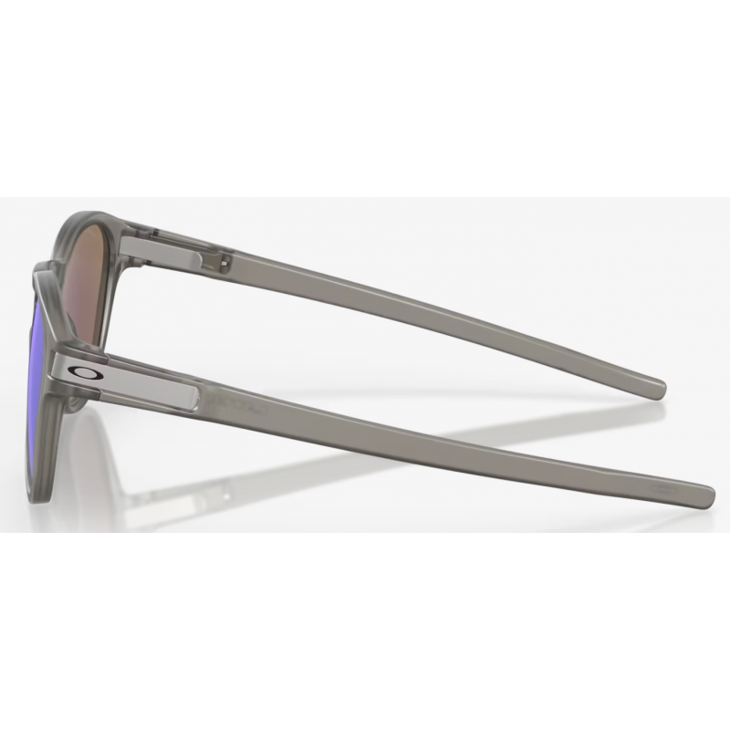 Oakley Latch Matte Grey Ink lentille Prizm Sapphire Polarisée OO9265-3253