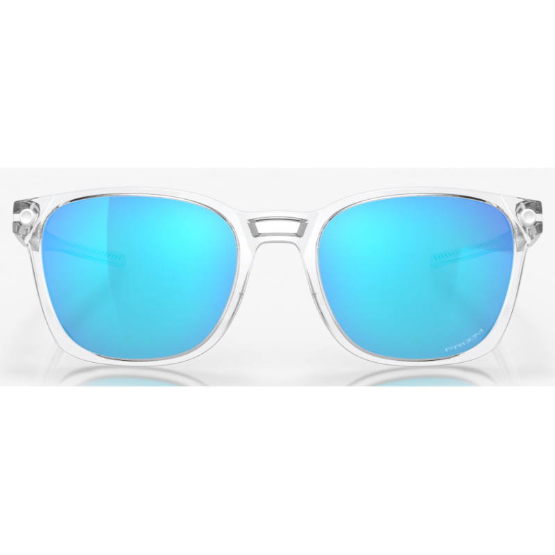 Oakley Ojector Polished Clear lente Prizm Sapphire OO9018-0255