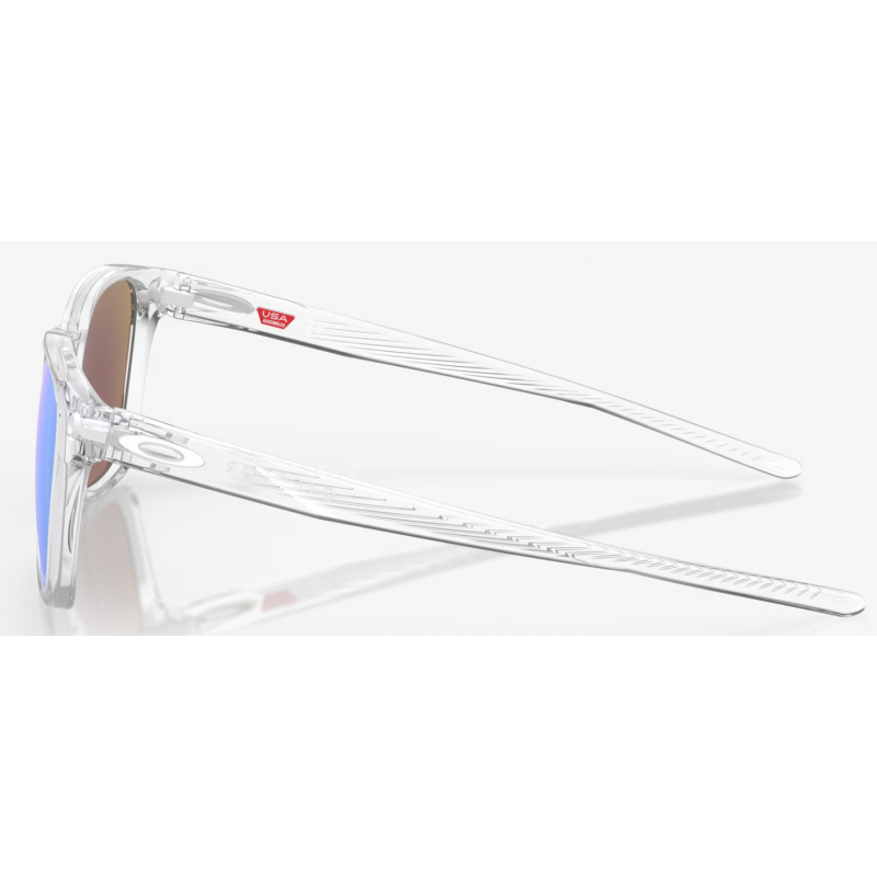 Oakley Ojector Polished Clear lentille Prizm Sapphire OO9018-0255